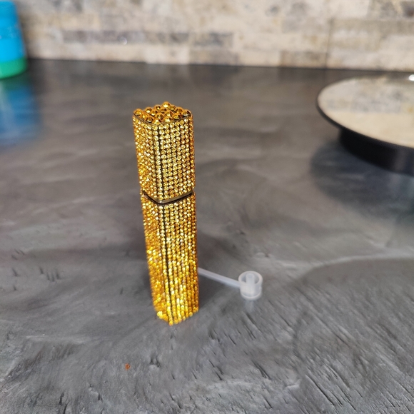 Gold Rhinestone Atomizer 12ML - Picture 4 of 10